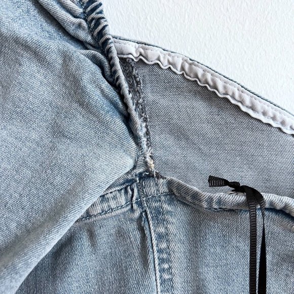 [NWT] River Island Puff Sleeve Denim Dress - Picture 8 of 10